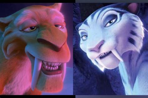 "He'll warm up to you. . Ice age diego and shira fanfiction lemon